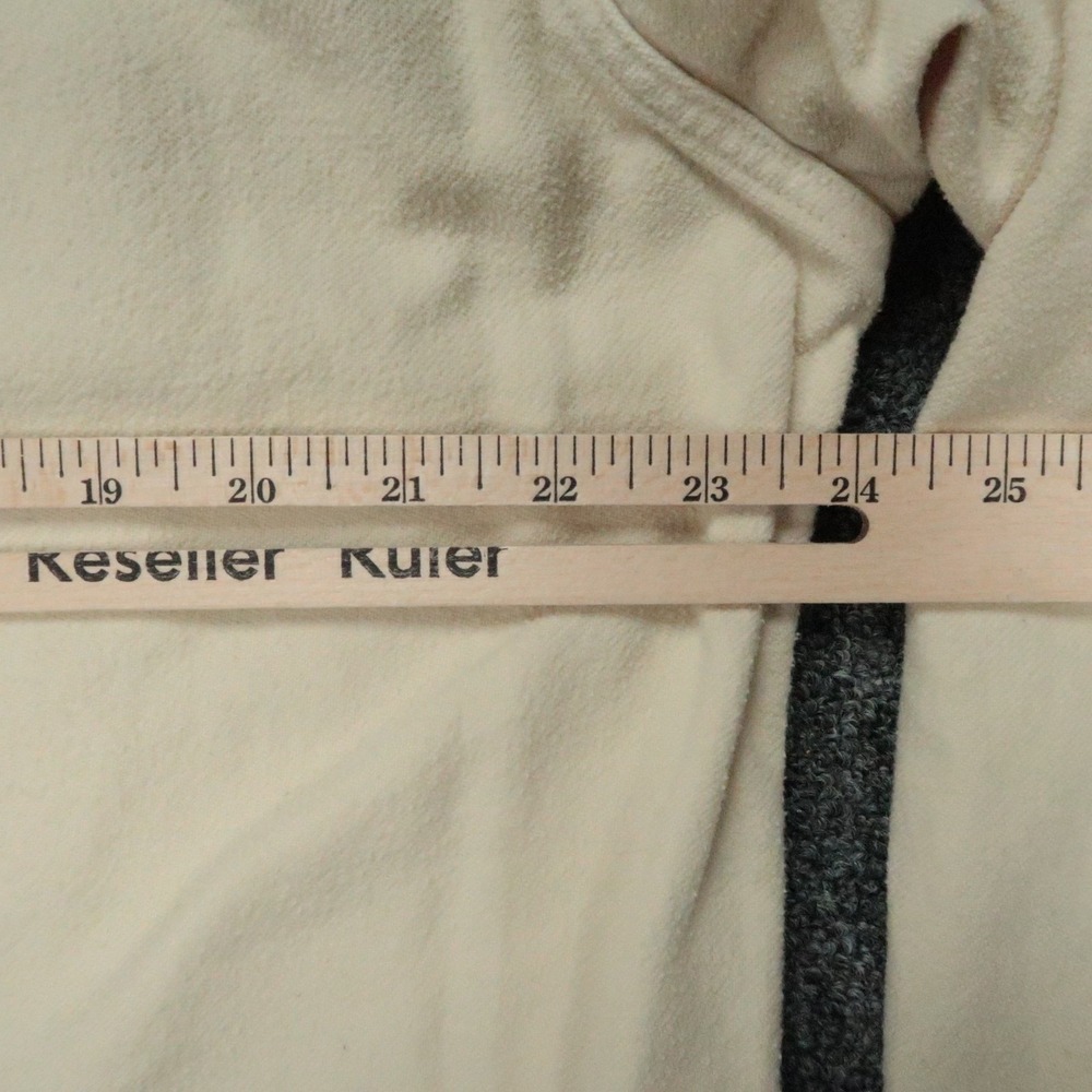 Buck Mason Shirt Mens Extra Large Beige Long Sleeve Flannel Two Pocket XL - Picture 7 of 10